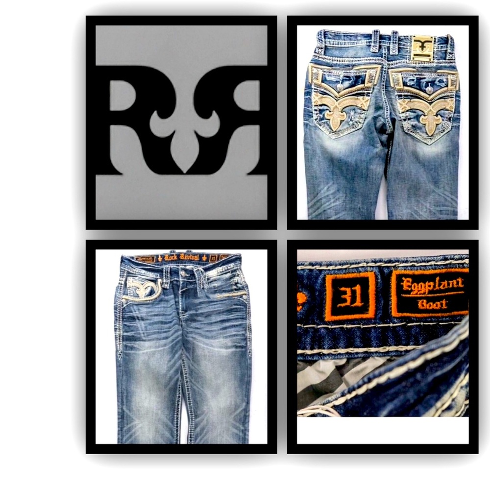 Rock Revival Buckle Exclusive Bootcut  Jeans